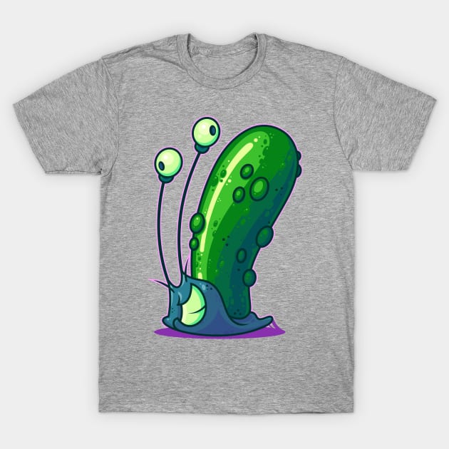 Pickle, The Snail T-Shirt by ArtisticDyslexia